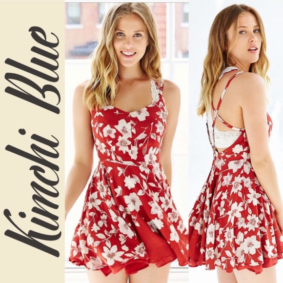 kimchi blue scarlett fit and flare dress